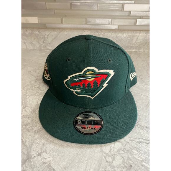 Minnesota Wild NHL Hockey New Era 9Fifty Snapback Hat - Picture 2 of 9